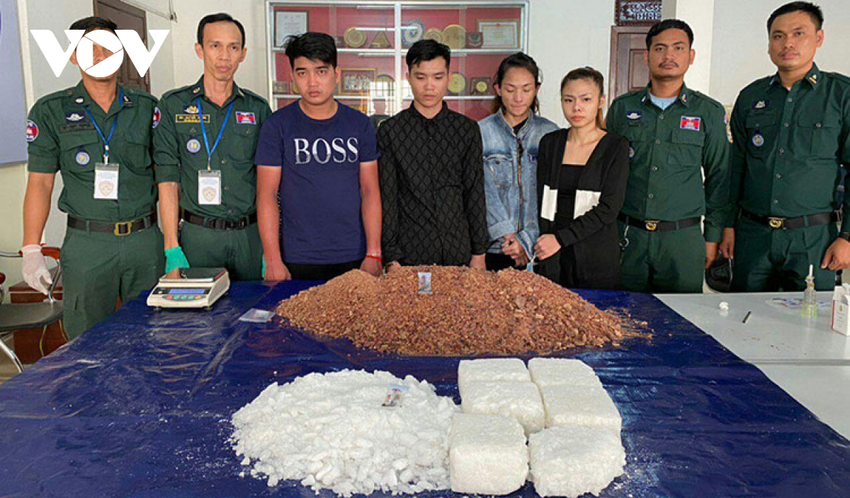 Campuchia tiếp tục tăng cường chiến dịch trấn áp tội phạm ma túy